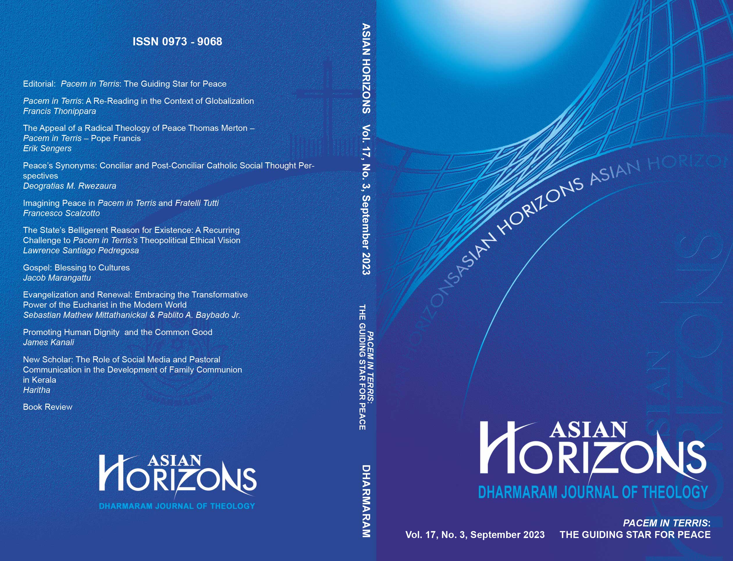 					View Vol. 17 No. 3 (2023): ASIAN HORIZONS
				